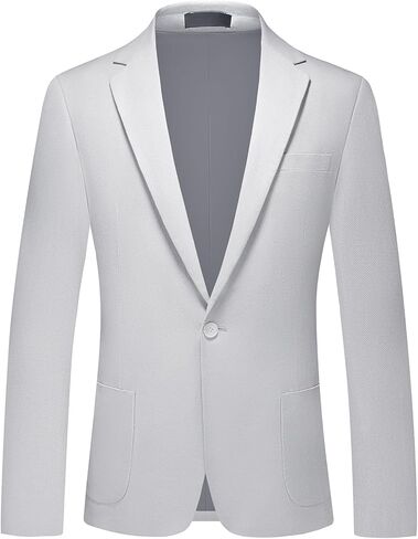 بدلة الكتان Kudoro للرجال Slim Fit 3 قطع شاطئ Summer Beach Tuxedo Suit Suit Stud Set Set in Kuwait