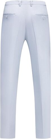 بدلة الكتان Kudoro للرجال Slim Fit 3 قطع شاطئ Summer Beach Tuxedo Suit Suit Stud Set Set in Kuwait
