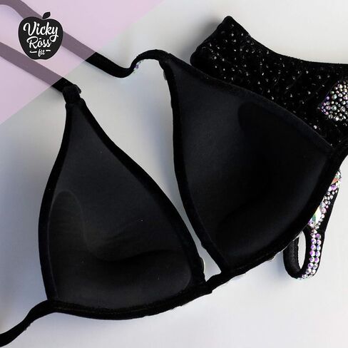 Luxy Black NPC IFBB Competition Figure Bikini Suit for Women in Saudi Arabia