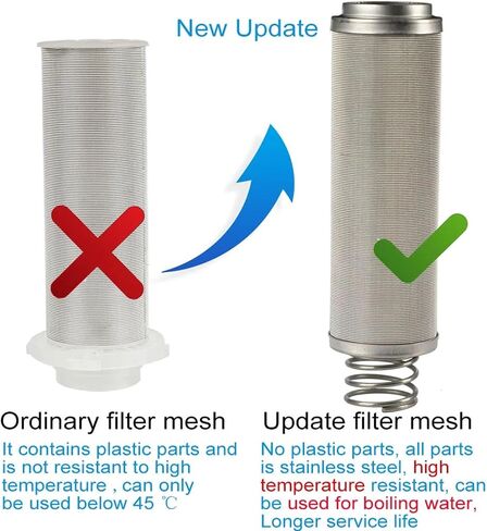 Water Siphon backwash Prefilter Purifier System 40micron Stainless Steel mesh Copper(Brass with Gauge,0.75 inch) in Saudi Arabia