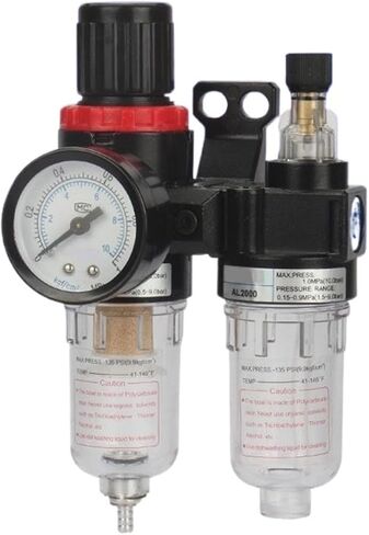 AFC2000 AFR2000 + AL2000 G1/4 air compressor oil and water separator air filter(AFC w (PC10-02x2)) in Saudi Arabia
