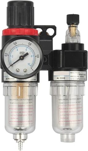 AFC2000 AFR2000 + AL2000 G1/4 air compressor oil and water separator air filter(AFC w (PC10-02x2)) in Saudi Arabia