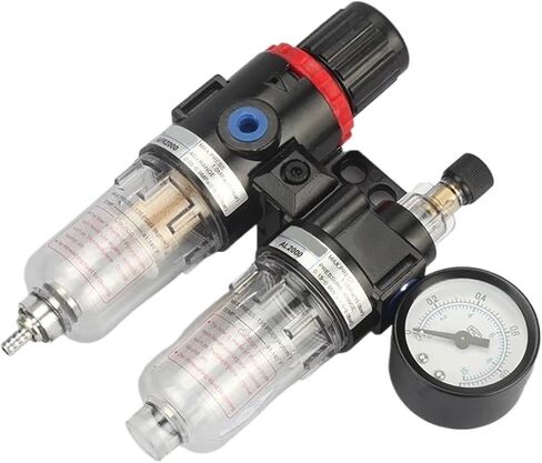 AFC2000 AFR2000 + AL2000 G1/4 air compressor oil and water separator air filter(AFC w (PC10-02x2)) in Saudi Arabia