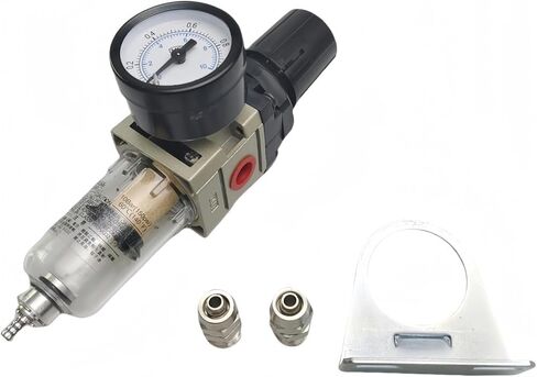 AFR-2000 Pneumatic Filter Regulator Air Treatment Unit Pressure Switches Gauge in Saudi Arabia