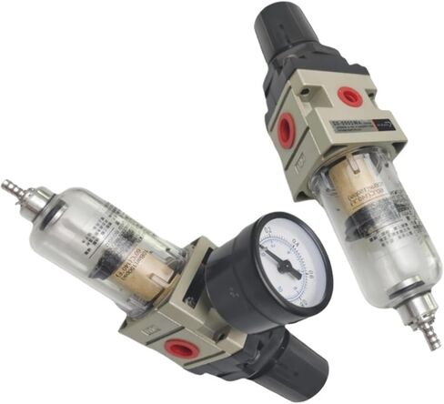 AFR-2000 Pneumatic Filter Regulator Air Treatment Unit Pressure Switches Gauge in Saudi Arabia