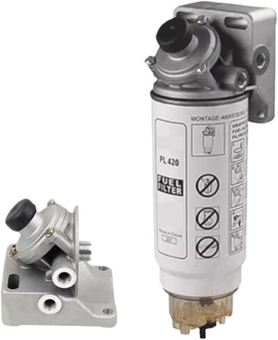 Automobile engine fuel PL420 fuelwater separator filter diesel engine FS19907 1433649 SOLARIS DAF MAN truck head pump with base(ASSEMBLY PL420) in Saudi Arabia