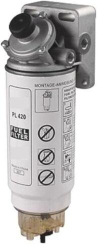 Automobile engine fuel PL420 fuelwater separator filter diesel engine FS19907 1433649 SOLARIS DAF MAN truck head pump with base(ASSEMBLY PL420) in Saudi Arabia