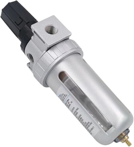 منظم مرشح الهواء الهوائي BSPT 1/2 "1/4" 3/8 "SFR-200/300/400 لضاغط الهواء ، مرشح مصيدة مياه زيوت زيت (SFR-400،3/8") in Kuwait