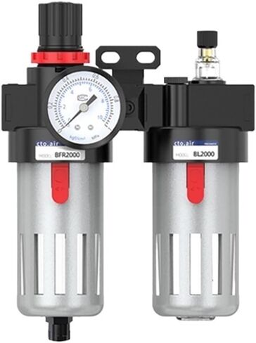 Reition Oil-water separation BFR + BL air processor two-piece(BFC 2000 Iron shell,Self draining) in Saudi Arabia