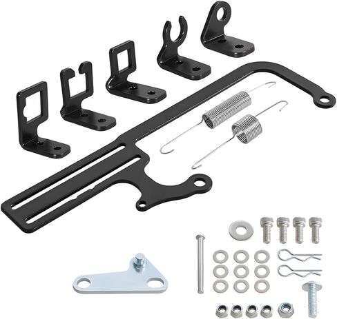304147 ez-efi cable mount kit ، قوس قوس الكابلات الكابل الخانق القابل للتعديل ، قوس المكربن ​​من الألومنيوم ، كابلات تلفزيون ناقل الحركة التلقائي in Kuwait
