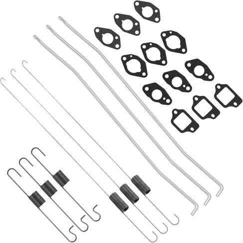 6 حزمة GCV160 Throttle Return Grokerlor Spring Rod Kit ، حشية المكربن ​​المتوافقة مع GCV135 GC135 GC160 GC190A GSV190 HRR216 HRX217 HRS216 HRT216 HRB216 HS520 HS720 LAWN MOWER in Kuwait