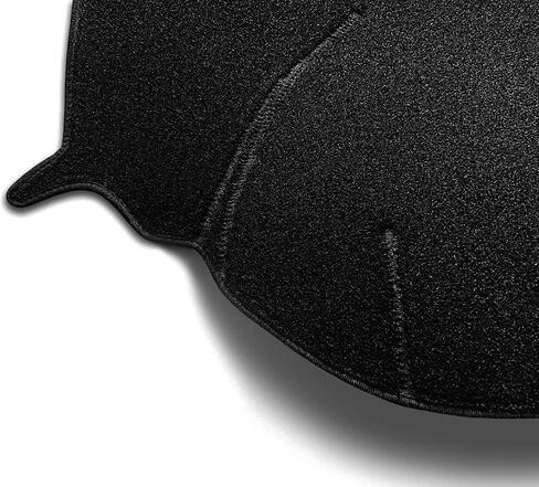 Dash Cover Mat Custom Fit for Chrysler 200 2015 2016 2017, Dashboard Cover Pad Cap Carpet Protector F231 (Black) in Saudi Arabia