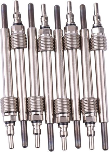 Holdwell 8PCS Glow Plug 3C3Z12A342AA 3C3Z12A342AA2 3C3Z12A342A ZD12 1836600C1 متوافق مع فورد F-250 F-350 Super Duty 6.0L 2003-2004 in Saudi Arabia