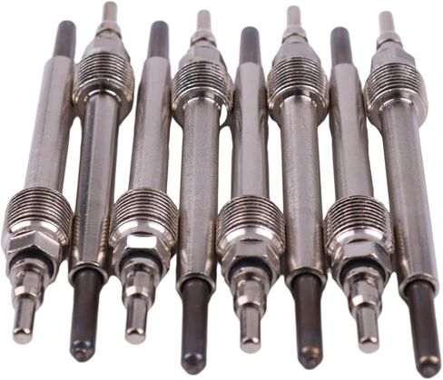 Holdwell 8PCS Glow Plug 3C3Z12A342AA 3C3Z12A342AA2 3C3Z12A342A ZD12 1836600C1 متوافق مع فورد F-250 F-350 Super Duty 6.0L 2003-2004 in Saudi Arabia
