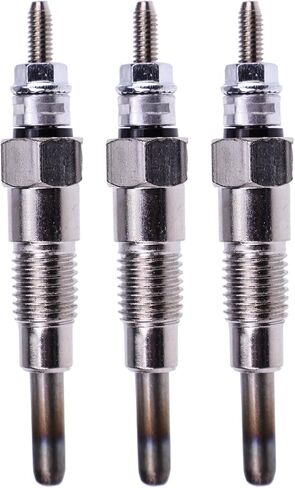 Ztuoauma 3pcs Glow Plug 3284128M1 لـ Massey Ferguson 1010 1020 1030 1035 Tractor Hinomoto E1802 E1804 E2002 E2004 E2302 E2304 Tractor in Saudi Arabia