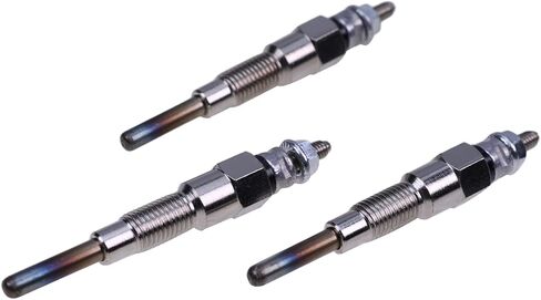 Ztuoauma 3x Glow Plugs 16851-65510 16851-65512 6563734 1900-1002 for Kubota Tractor B1700D B1700E V1505 V1305 Z482 RTV900 RTV1100 D722 D902 D905 D1005 D1105 D1105 BOBCAT 553 Stens in Saudi Arabia