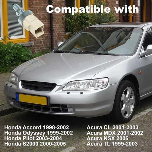 مفتاح ضوء الفرامل متوافق مع Honda Accord 1998-2002 Odyssey 1999-2002 Pilot 2003-2004 S2000 2000-2005 Acura CL 2001-2003 MDX 2001-2002 NSX 2005 TL 1999-2003 استبدال# 36750-SEA-003 in Saudi Arabia