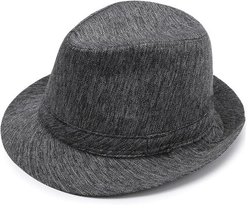 Mens Fedora Hats Unisex 20s Classic Fedora Hat in Saudi Arabia