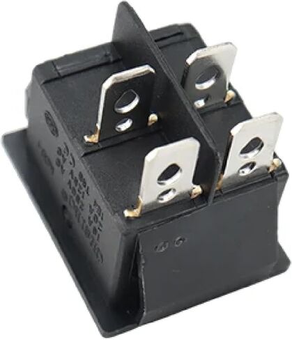 KCD4 مفتاح الروك المضيء ، 6-دبوس ، 2/3 الموضع ، 16A 250VAC/20A 125VAC ، الضوء الأحمر (Blue-3D) in Kuwait