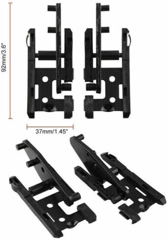 مجموعة إصلاح مجموعة Sunrack Assembly (Black) لـ Navigator for Mark LT لـ Expedition لـ F350/F250/F150 ل F450/F350/F250 Superduty 02ES-R1201-ABK RK0002 in Kuwait