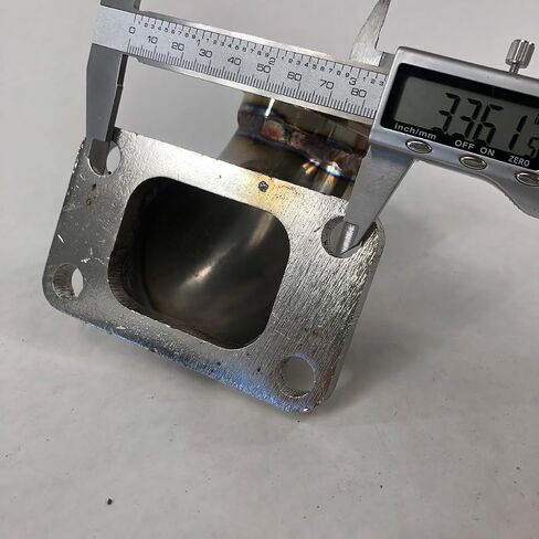 90 درجة T3-4 الترباس إلى 2.5 "محول تحويل شاحن الشاحن Turbo Turbo (محول شفة) in Saudi Arabia