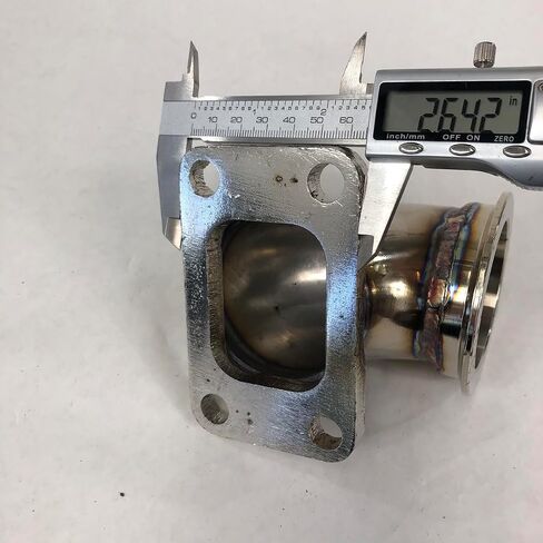 90 درجة T3-4 الترباس إلى 2.5 "محول تحويل شاحن الشاحن Turbo Turbo (محول شفة) in Saudi Arabia