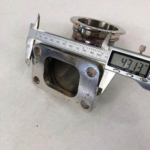 90 درجة T3-4 الترباس إلى 2.5 "محول تحويل شاحن الشاحن Turbo Turbo (محول شفة) in Saudi Arabia