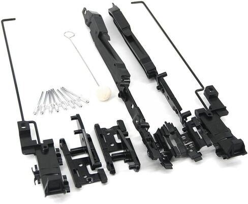 Repair Kit Sunroof Track Assembly (Black) for Navigator for Mark LT for Expedition for F350/F250/F150 for F450/F350/F250 SuperDuty 02ES-R1201-ABK RK0002 in Saudi Arabia