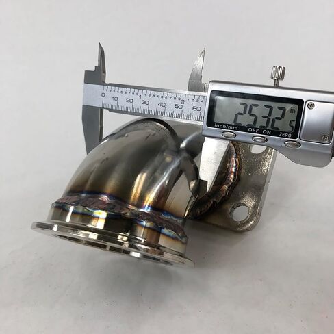 90 درجة T3-4 الترباس إلى 2.5 "محول تحويل شاحن الشاحن Turbo Turbo (محول شفة) in Saudi Arabia