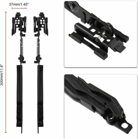 Repair Kit Sunroof Track Assembly (Black) for Navigator for Mark LT for Expedition for F350/F250/F150 for F450/F350/F250 SuperDuty 02ES-R1201-ABK RK0002 in Saudi Arabia