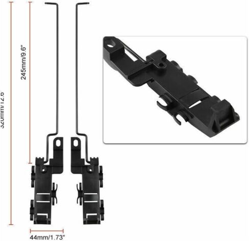 Repair Kit Sunroof Track Assembly (Black) for Navigator for Mark LT for Expedition for F350/F250/F150 for F450/F350/F250 SuperDuty 02ES-R1201-ABK RK0002 in Saudi Arabia