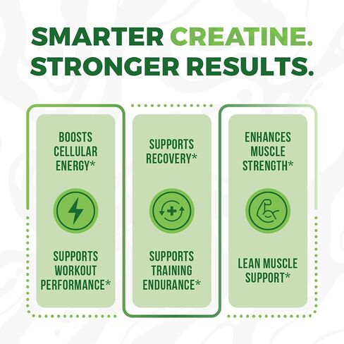 TheWarmUp Creatine Monohydrate Gummies (15 Servings, 60 Count), Sour Green Apple | US Made, Convenient Pouch | Sugar-Free, Vegan, Non-GMO, Gluten Free | Boost Strength & Focus in Saudi Arabia