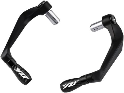 Handguard Motorcycle Handlebar Grips Guard Brake Clutch Lever Protector for Yam&aha YZF R1 R6 2005 2006 2007 2008 2009 2010 2011 2012 2013, Black in Saudi Arabia