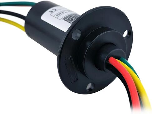 WX30-4P30 OD 30mm 4-way 30A cap-type electric slip ring 30A large current conductive slip ring small size electric slip ring in Saudi Arabia