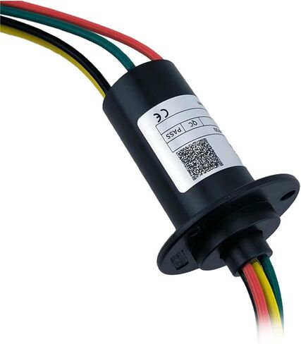 WX30-4P30 OD 30mm 4-way 30A cap-type electric slip ring 30A large current conductive slip ring small size electric slip ring in Saudi Arabia