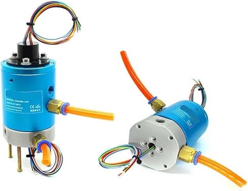 1pc 4 Passages Rotary Unions joints 12 Wires 5A Signal Transmitter Slip Ring in Saudi Arabia