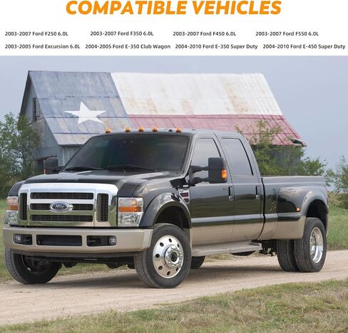 Julydeep FICM 6.0 Powerstroke Control Control Fuel Control for 2003-2007 Ford F250-550،2003-2005 Ford Sprants ، 2004-2010 E350 E450 application# 904-229 ، 1845117C6 ، 3C3Z12B599ARARM ، 4C3Z12B59ARAN in Saudi Arabia