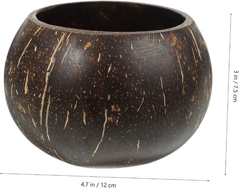Coconut Shell Candle Wax Cup Natural Soy Wax Container for DIY Projects in Saudi Arabia