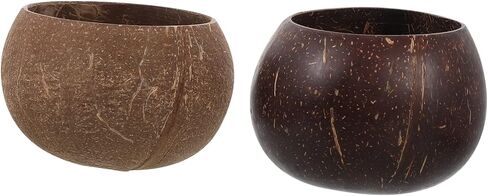 Cabilock 2pcs Coconut Shell Candle Holders Tropical Cups DIY Candle Containers Jars in Saudi Arabia