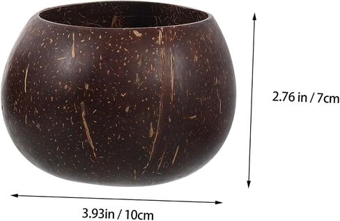 Cabilock 2pcs Coconut Shell Candle Holders Tropical Cups DIY Candle Containers Jars in Saudi Arabia