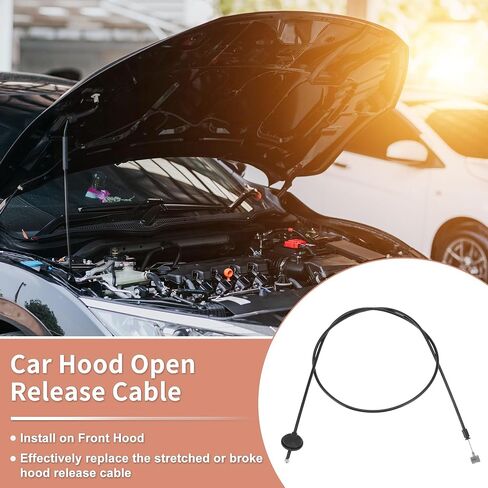 NO.3CM823535 Front Hood Release Cable Fit for Volkswagen Atlas 2020 2021 2022 2023 Engine Hood Latch Cable in Saudi Arabia