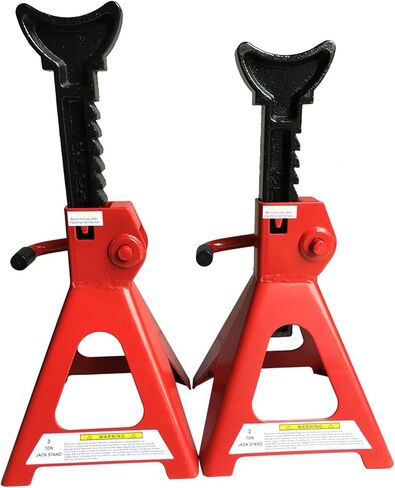 3 Ton Jack Stands Pair Double Locking Lifted Trucks Car Auto RV Trailer Stand (Set of 2) in Saudi Arabia