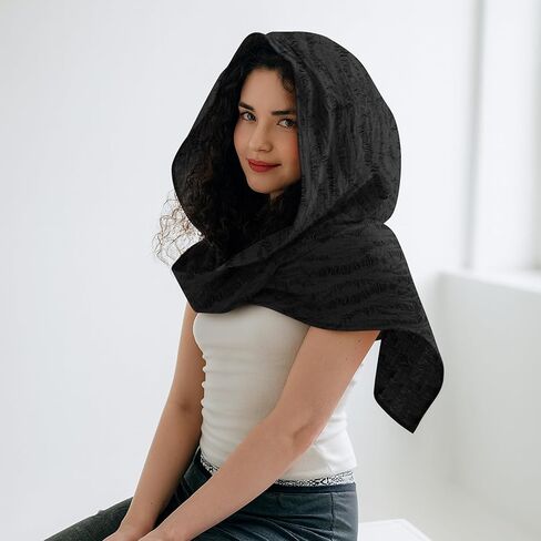 وشاح شال مشدود للرجال والنساء ، كأس القطن القطني القلص من أجل تأثيري ، والقرون الوسطى ، الفايكنج ، القوطية ، أزياء النهضة in Kuwait