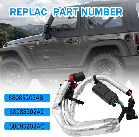 استشعار تفجير الضرائب الضاربة متوافق مع Wrangler 2012-2016 ملائمة لـ RAM 1500 2013-2016 3.6L V6 مستشعر درجة الحرارة الأسلاك استبدال 68085202AC 68085202AB 68085202AD in Kuwait