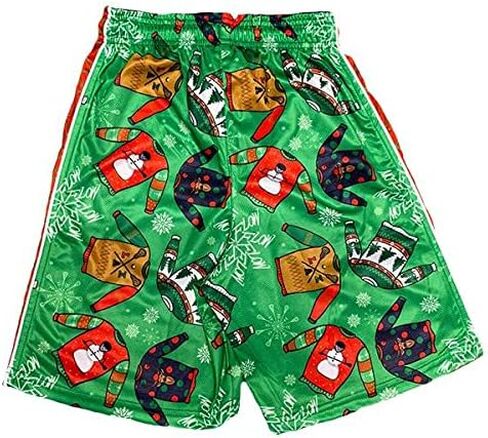 مجتمع التدفق القبيح سترة الذروة شورت الأولاد - كيد رياضي - كرة السلة - البيسبول - الهوكي - كرة القدم - لاكروس in Kuwait