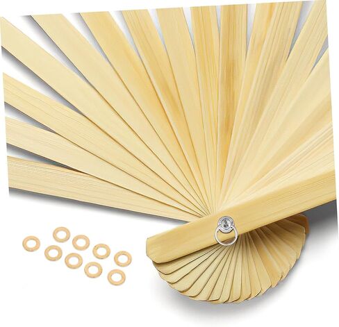 VABUELLY 10pcs برشام الفواصل إكسسوارات إكسسوارات يدوية المروحة الاستبدال لطي إصلاح مروحة إصلاح in Saudi Arabia