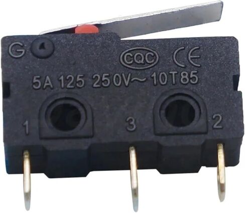 KW11-3Z Micro Switch, 5A 250V, 3-Pin Tactile Switch, 10-Pack (100Pcs) in Saudi Arabia