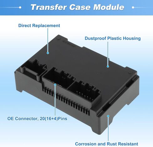 رقم 684999620AA/684999620AB وحدة التحكم في حالة النقل ل Dodge Durango 2021-2025 لجيب Grand Cherokee WK TCCM MODULE 4WD CASE CASTING MODULE NO.P68499620AB in Kuwait