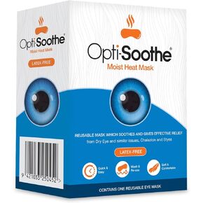 قناع حرارة Opti-soothe-قناع العين القابل لإعادة الاستخدام لتهدئة العين الجافة واستعادة الرطوبة للعينين in Saudi Arabia