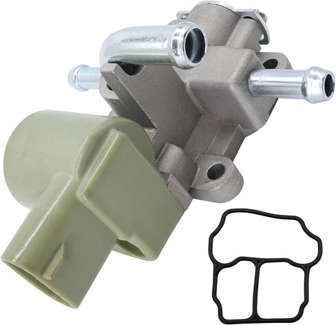 Hisport Idle Control Valve مع Gasket 22270-62050 متوافق مع Toyota Tundra 2000-2003 ، T100 1997-1998 ، Tacoma 1997-2004 ، 4Runner 1996-2000 3.4L V6 فقط نقل يدوي مناسب in Saudi Arabia